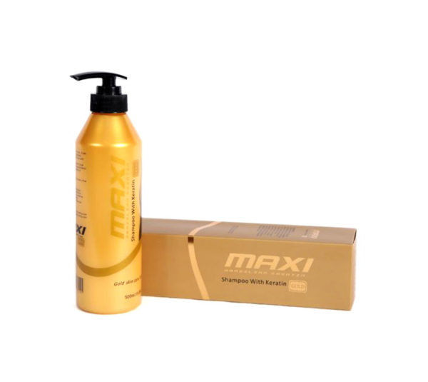 Maxi Gold Shampoo With Keratin 500 Ml For Sale