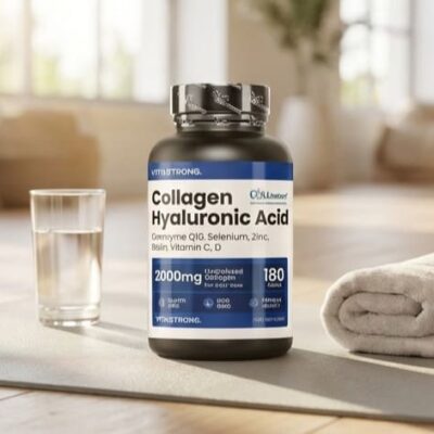 Vitastrong Collagen & Hyaluronic Acid 180 Capsules