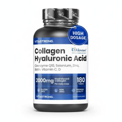 Vitastrong Collagen & Hyaluronic Acid 180 Capsules