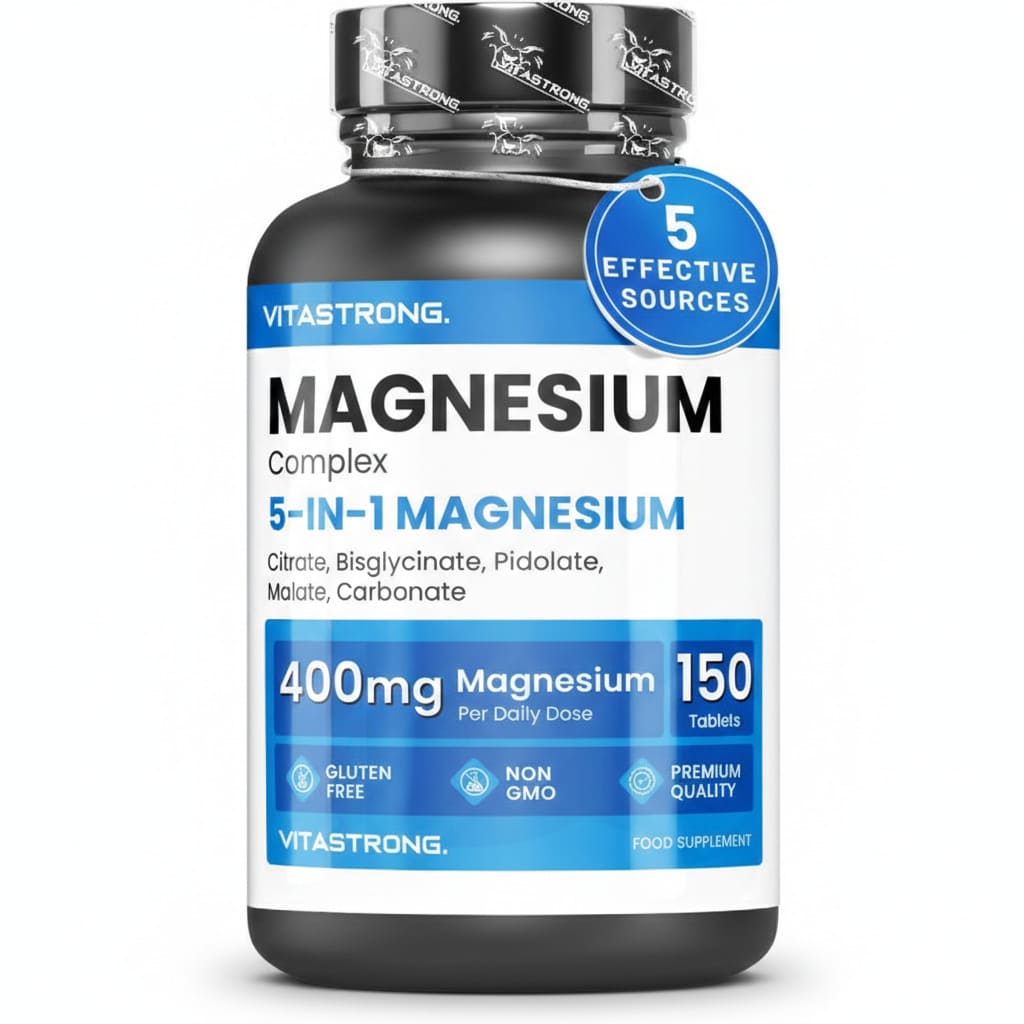 Vitastrong Magnesium Complex 400mg 5-in-1 magnesium supplement