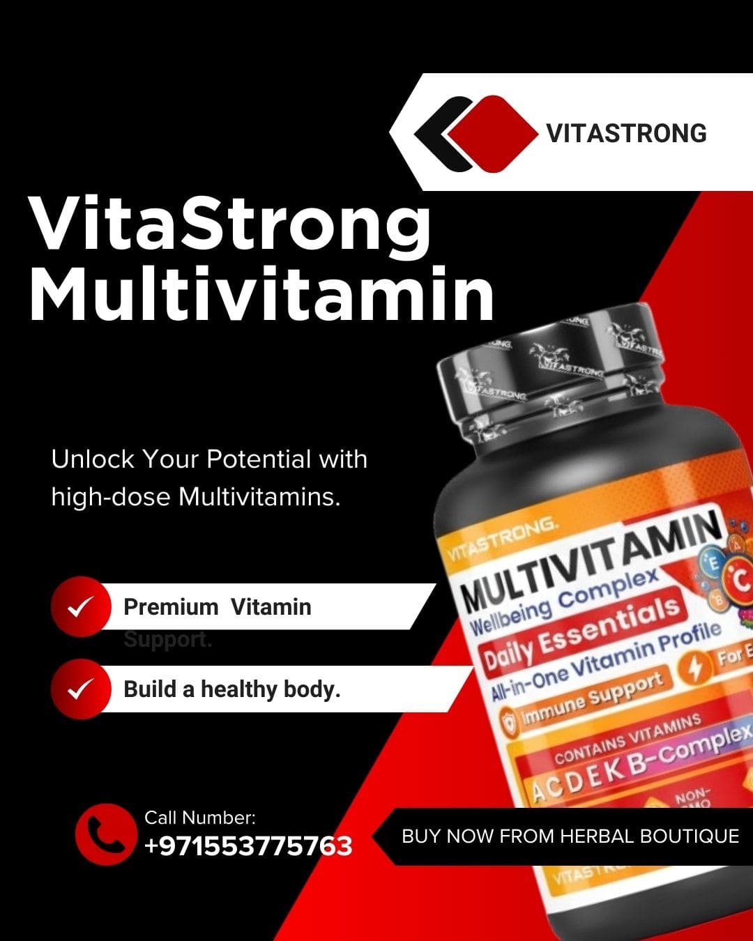 VitaStrong Multivitamin explanation