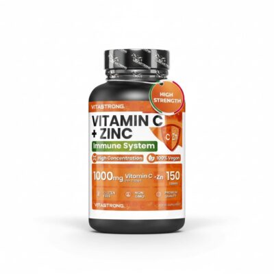Zinc + Vitamin C 150 Capsules — Daily Foundation for Resilience