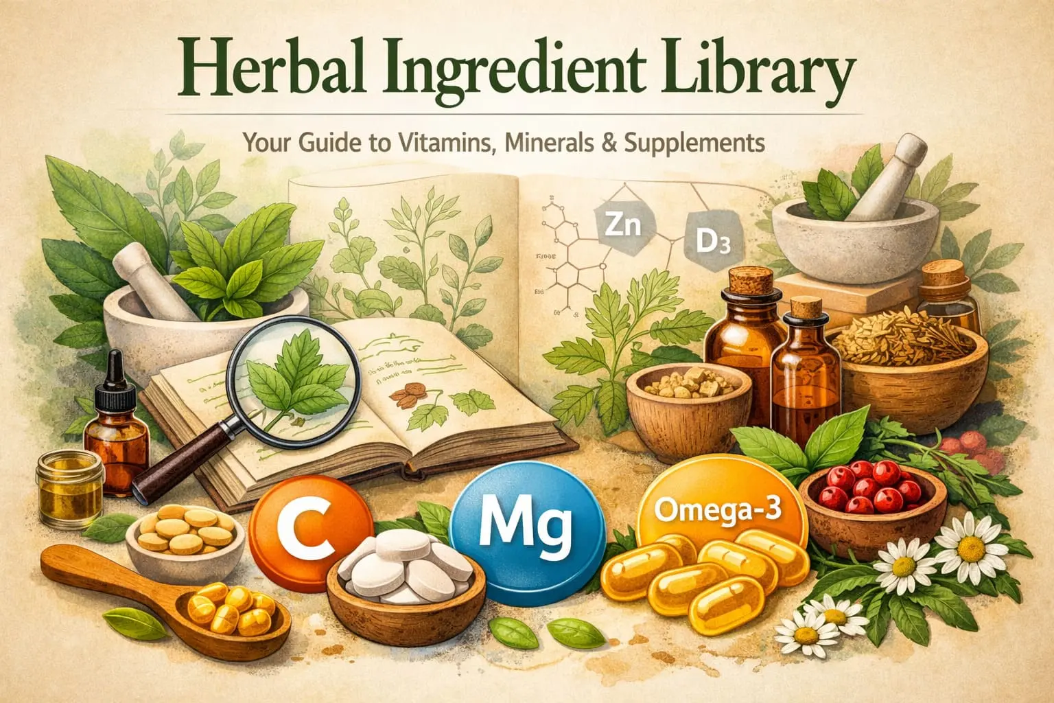 Herbal Ingredient Library