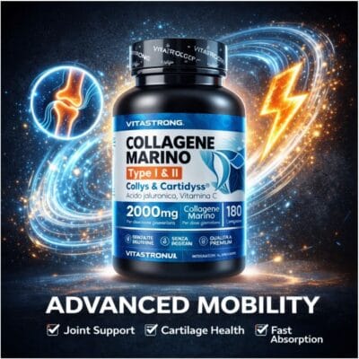 Marine Collagen with Hyaluronic Acid & Vit C | VitaStrong