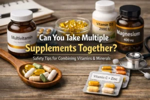 Read more about the article Can You Take Multiple Supplements Together? A Practical Safety Guide