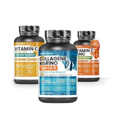 Collagen Skin Support Bundle UAE | Vitamin C Zinc Routine