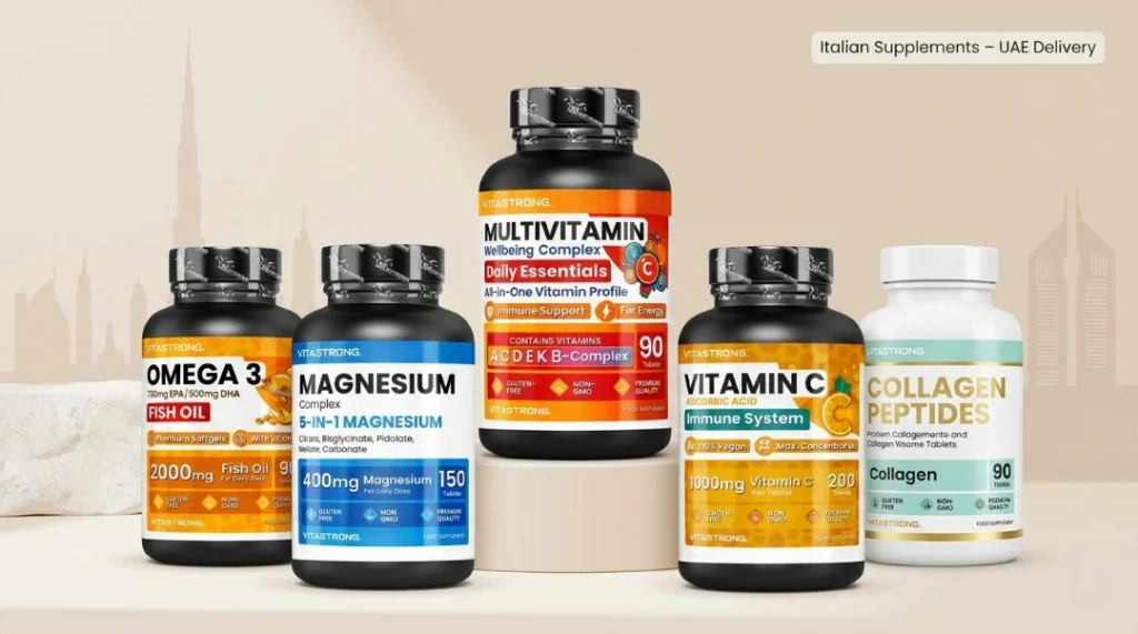 VitaStrong supplements UAE Italian vitamins Dubai